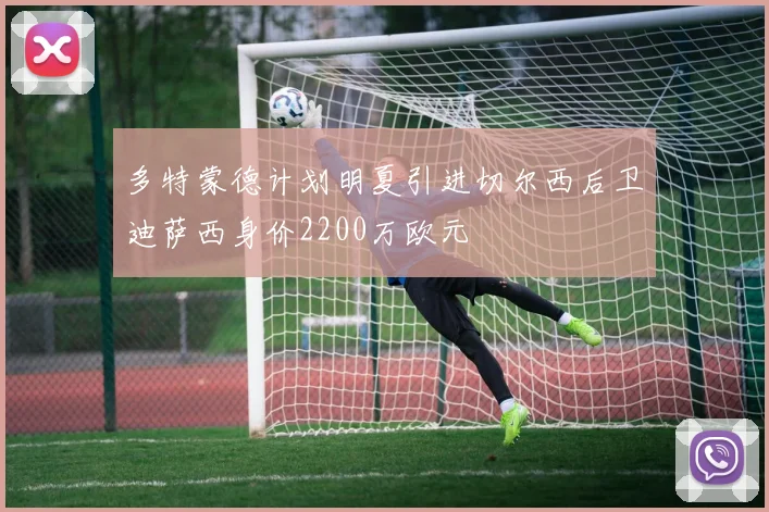 多特蒙德计划明夏引进切尔西后卫迪萨西身价2200万欧元