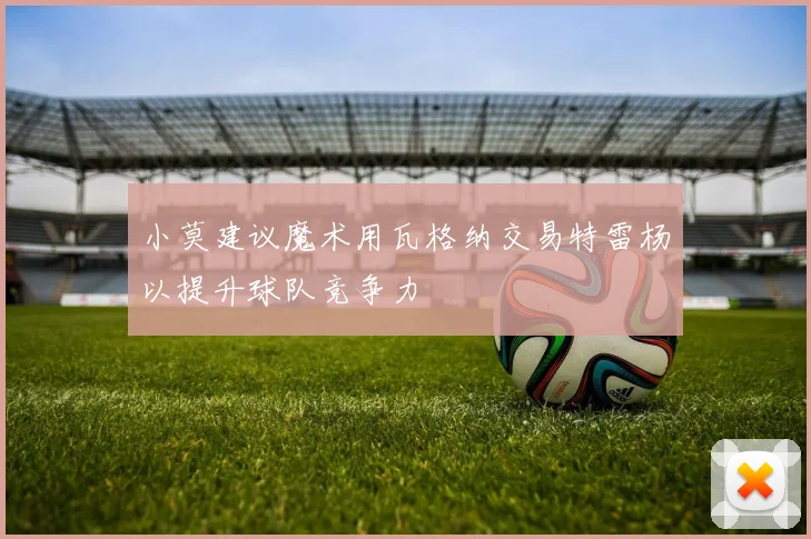 小莫建议魔术用瓦格纳交易特雷杨以提升球队竞争力