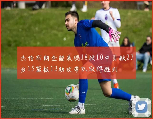 杰伦布朗全能表现18投10中贡献23分15篮板13助攻带队取得胜利